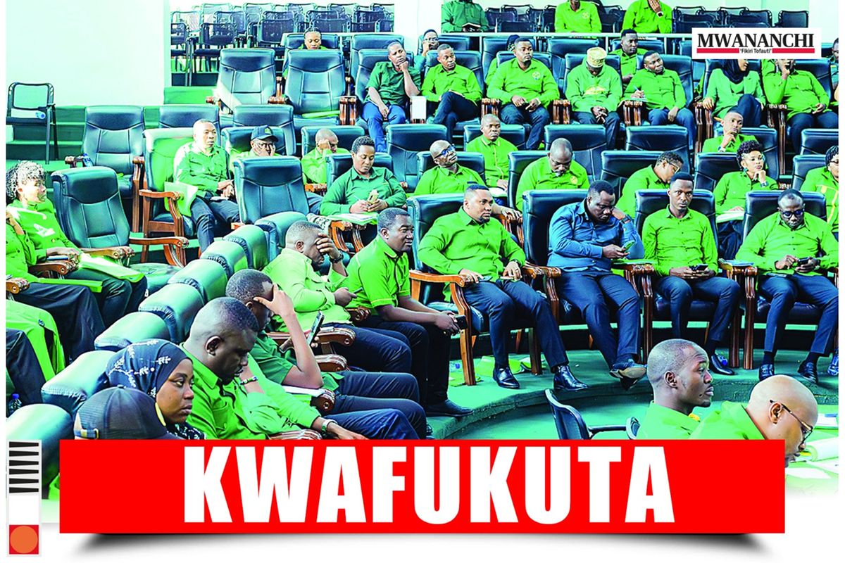CCM kwafukuta, ni mwendo wa mnyukano